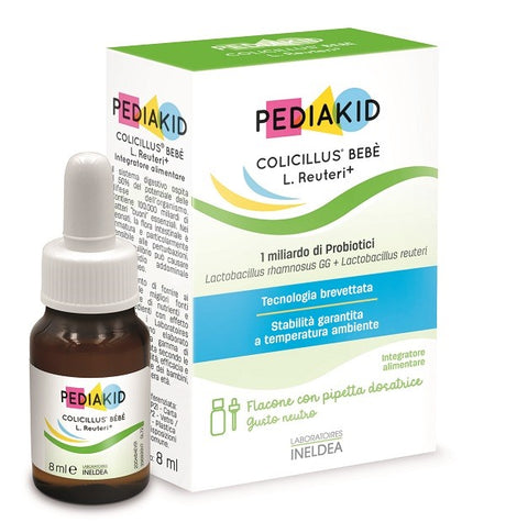 laboratoires ineldea pediakid colicillus bebe reuteri 8 ml ean 3700225602702