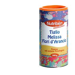 laboratori alter nutriben tisana tigliomelissa fiori arancio 200 g nutriben
