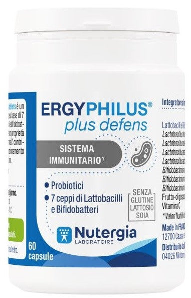 laboratori nutergia frigo ergyphilus plus defens 60 capsule laboratori nutergia