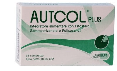 laerbium pharma autcol plus 36 compresse