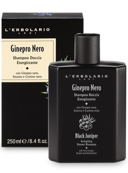 lerbolario ginepro nero shampoo doccia energizzante 250 ml lerbolario ean 8022328111765