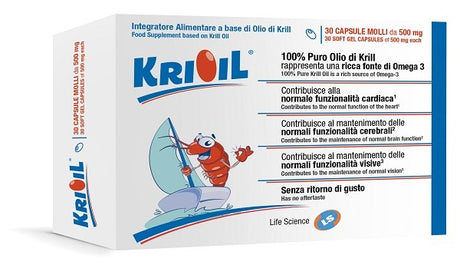 life science krioil 30 capsule life science ean 8388765573178