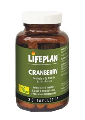 lifeplan products cranberry 30 tavolette ean 5019205001878