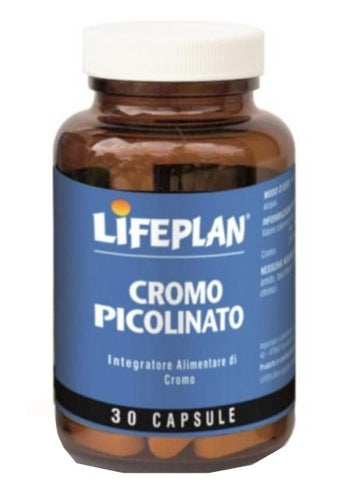 lifeplan products cromo picolinato 30 capsule lifeplan ean 5019205000550