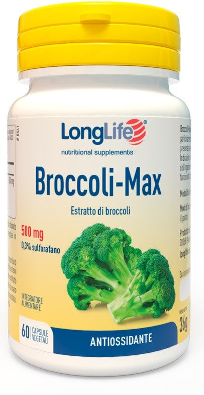 longlife longlife broccoli max 60 capsule long life ean 8054521003677