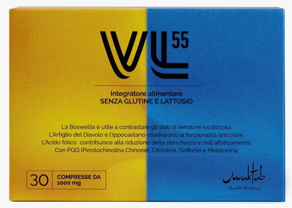 maktub health wellness vl55 30 compresse 1 g maktub