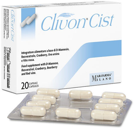 mar farma clivon cist 20 capsule clivon ean 8023496011994