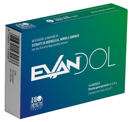 mayoly italia s p a evandol 14 capsule ean 8058341430538