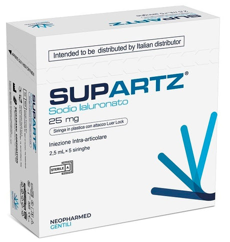 mdm siringa preriempita intra articolare supartz acido ialuronico 25 mg 25 ml 5 pezzi mdm ean 4987541301437