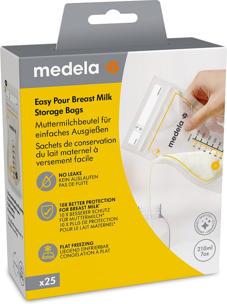 medela italia easy pour sacca conservazione latte materno 25 pezzi medela ean 7610472880104