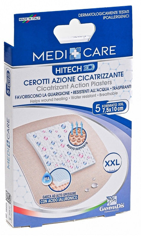 medicare cerotto medicare cicatrizzanti 10x75 5 pezzi medicare ean 8053470801235
