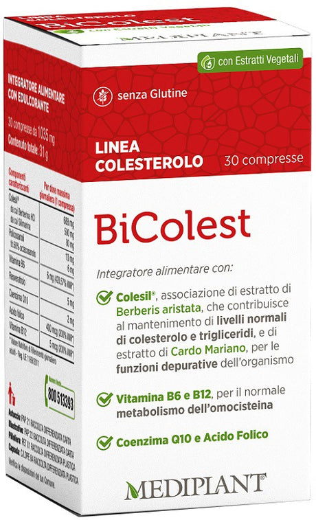 mediplant di tinghino mgc bicolest 30 compresse