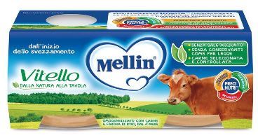 mellin mellin omogeneizzato vitello 2 x 120 g mellin ean 5900852021923