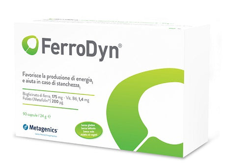 metagenics belgium ferrodyn hi 90 capsule metagenics ean 5400433227756