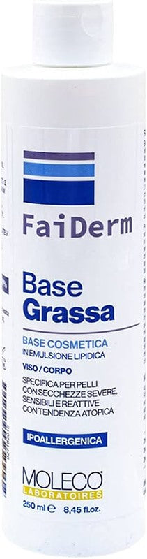 moleco laboratoires faiderm base grassa 250 ml moleco laboratoires