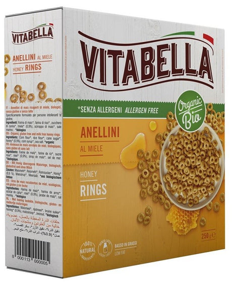 molino nicoli vitabella anellini avena miele 300 g vitabella ean 8000113000005