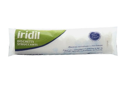montefarmaco otc iridil dischetti struccanti in cotone 80 pezzi iridina ean 8058363618365