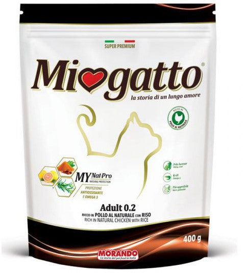 morando miogatto sterilizzato pollo naturale 400 g miogatto ean 8007520086165