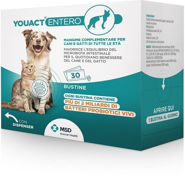 msd animal health youact entero 30 bustine