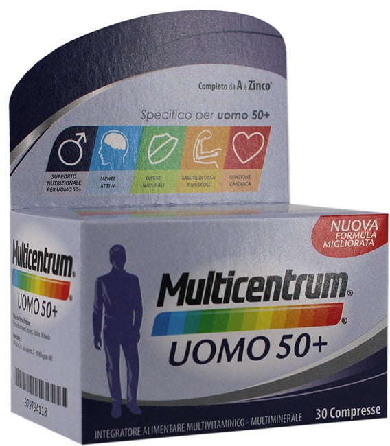 multicentrum multicentrum uomo 50 30 compresse multicentrum