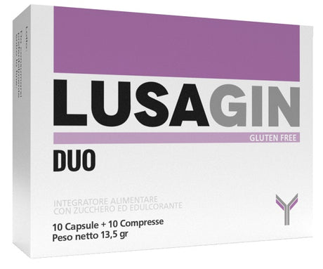 nacros lusagin duo 10 capsule 10 compresse ean 8058697510410