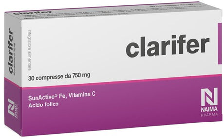naima pharma clarifer 30 compresse