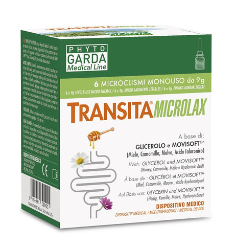 named srl transita microlax adulti 6 microclismi da 9 g phyto garda ean 8051490301421