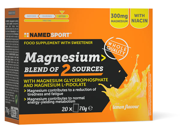 namedsport magnesium blend of 2 source 20 bustine da 35 g named ean 8058268961405