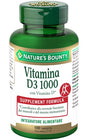nature s bounty vitamina d31000 100 tavolette nature s bounty ean 0074312008764