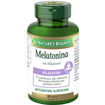 natures bounty melatonina 100 tavolette nature s bounty ean 0074312001734