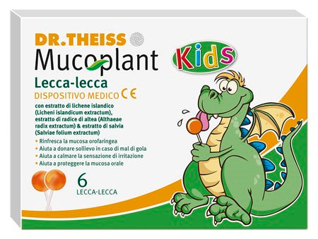naturwaren italia theiss mucoplant lecca lecca gola 6 pezzi dr theiss ean 4016369511312