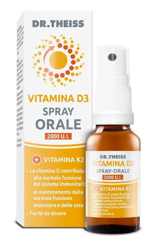 naturwaren italia theiss vitamina d3 spray orale 20 ml naturwaren ean 4016369509302