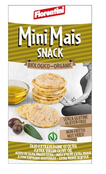 nessuno bio mini snack gallette di mais allolio extravergine doliva 50 g ean 8002885004274