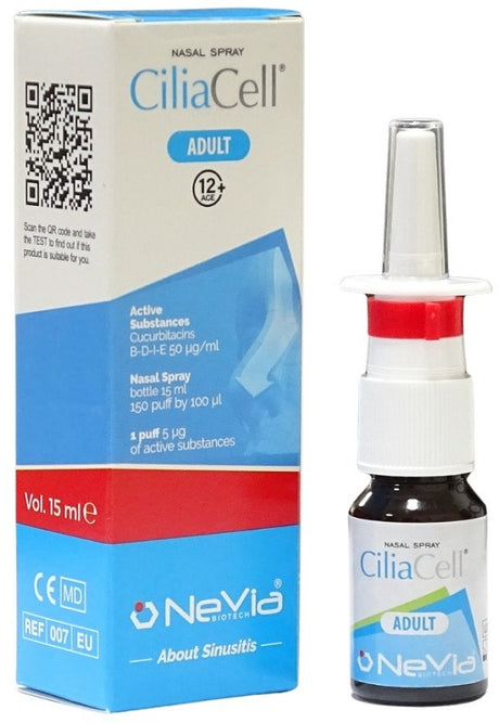 nessuno ciliacell nasal spray adult 15 ml ean 8054794360071