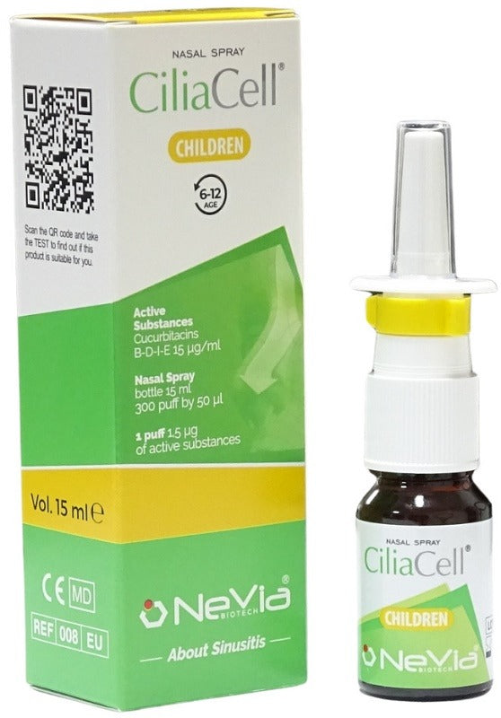 nessuno ciliacell nasal spray children 15 ml ean 8054794360088