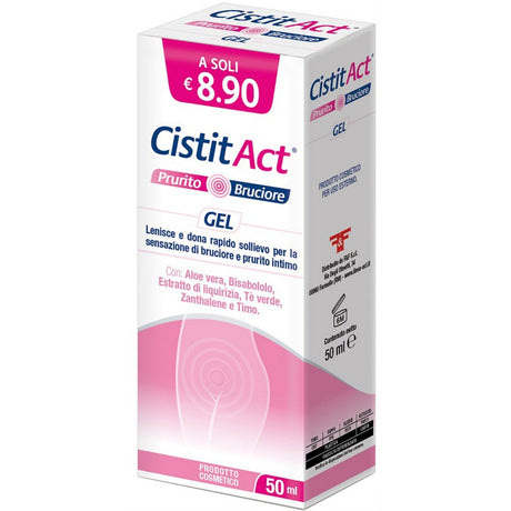 nessuno cistit act gel prurito intimo 50 ml ean 8058951700205