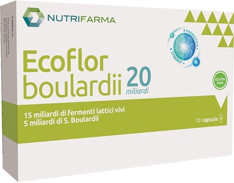 nessuno ecoflor boulardii 20 miliardi 10 capsule ean 8032611858741