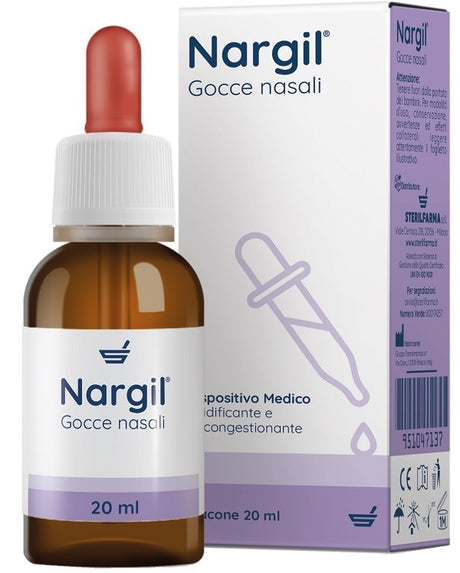 nessuno gocce nasali nargil 20 ml ean 8032459190522