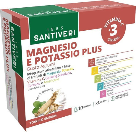 nessuno magnesio potassio plus sali minerali 10 bustine ean 8412170046849