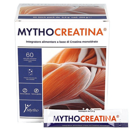 nessuno mythocreatina 60 stick pack senza glutine senza lattosio