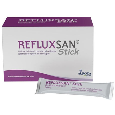 nessuno refluxsan stick 20 bustine monodose da 20 ml senza glutine senza lattosio ean 8050538052516