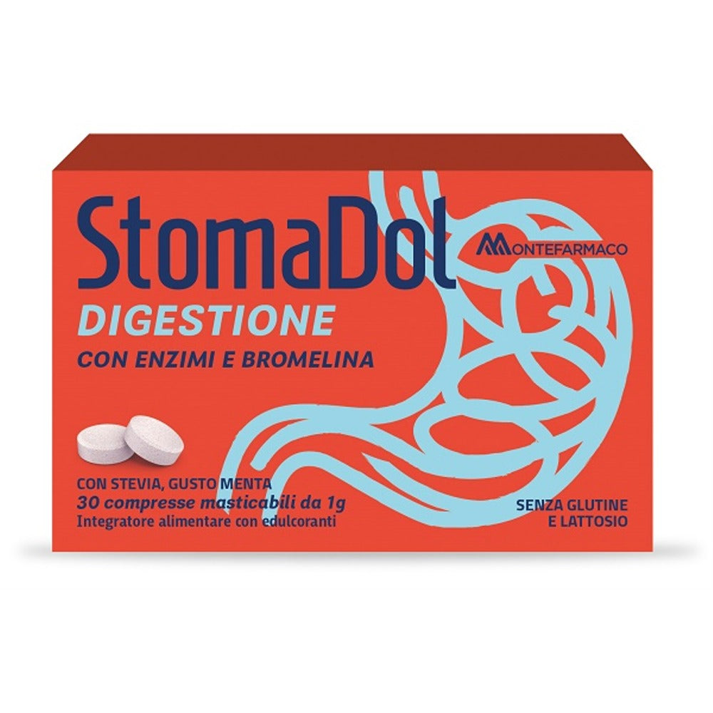 nessuno stomadol digestione 30 compresse masticabili ean 8058363622836
