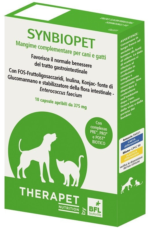 nessuno synbiopet therapet 10 capsule