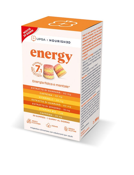 nessuno upsa x nourished energy 30 giorni nuova formulazione 30 gummies ean 3585555047269