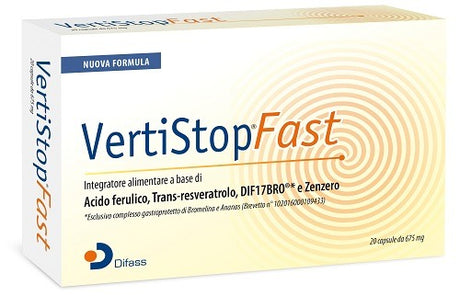 nessuno vertistop fast 20 capsule da 675 mg