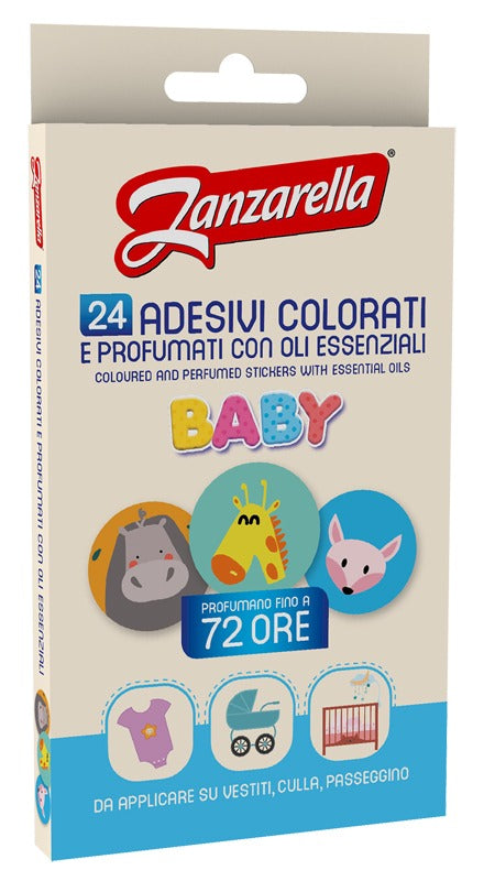 nessuno zanzarella sticker baby 24 pezzi ean 8017331092156