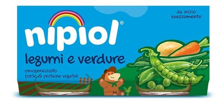 nipiol heinz italia nipiol omogeneizzato legumi e verdure 2 pezzi da 80 g ean 8001040421642