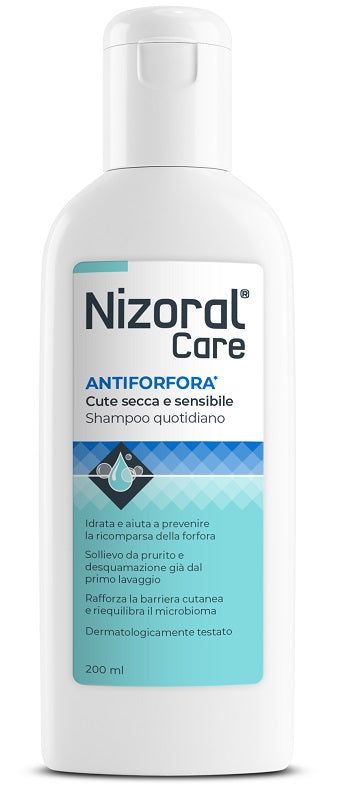 nizoral nizoral care shampoo cute secca e sensibile 200 ml nizoral
