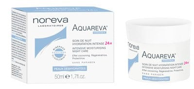 noreva aquareva crema notte idratazione intensa 50 ml ean 3401321207548