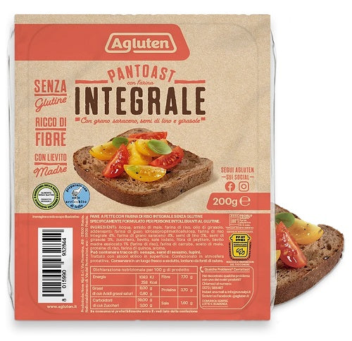 nove alpi agluten pantoast farina integrale 200 g agluten ean 8015990932844